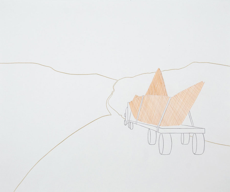 Einat Imber - Drawings for Sculptures