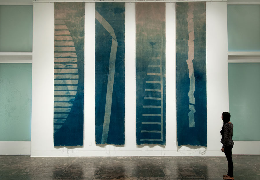 Einat Imber - Tidal Cyanotypes